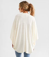Pointelle Cocoon Cardigan