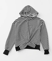 Girls - Twisted Hem Hoodie
