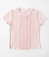 Girls - Willow & Root Cable Knit Top