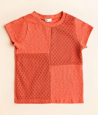 Girls - BKE Pieced Crochet Top