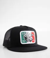 Lazy J Ranch Wear Mexico Bull Trucker Hat