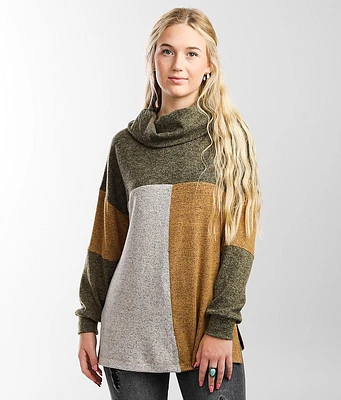 Cowl Neck Pullover