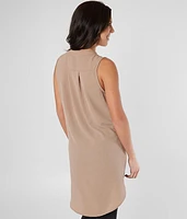 Textured Gauze Tunic Top