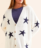 Star Cardigan Sweater