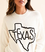 Texas Embroidered Sweater