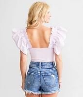 Ruffled Bodysuit