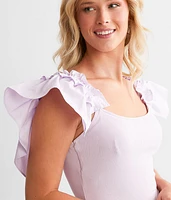 Ruffled Bodysuit