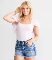 Ruffled Bodysuit