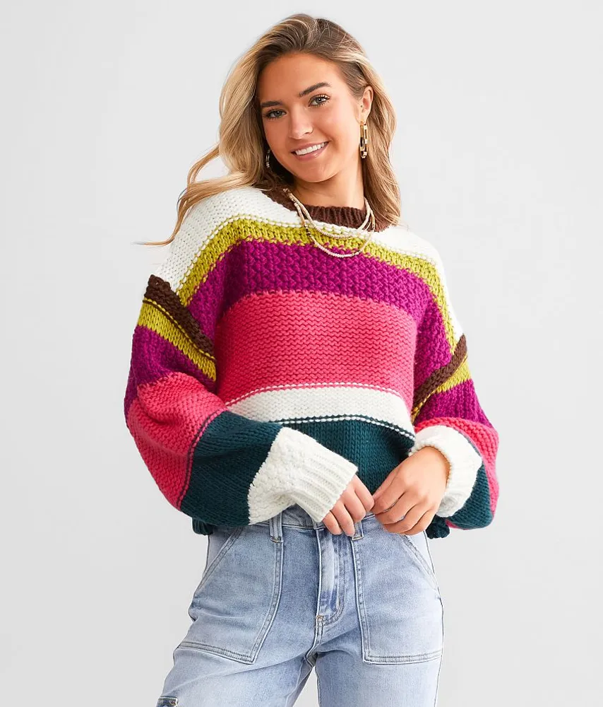 Willow & Root Cropped Sweater