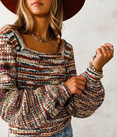 Square Neck Sweater
