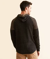 Crossover Hooded Sweater