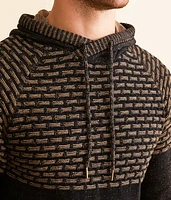 Crossover Hooded Sweater