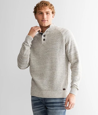 Marled Henley Sweater