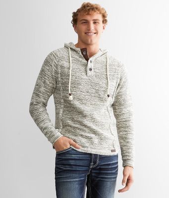 Outpost Makers Hooded Henley Sweater