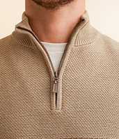 Chevron Quarter Zip Sweater