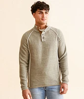 Plated Quarter Snap Sweater
