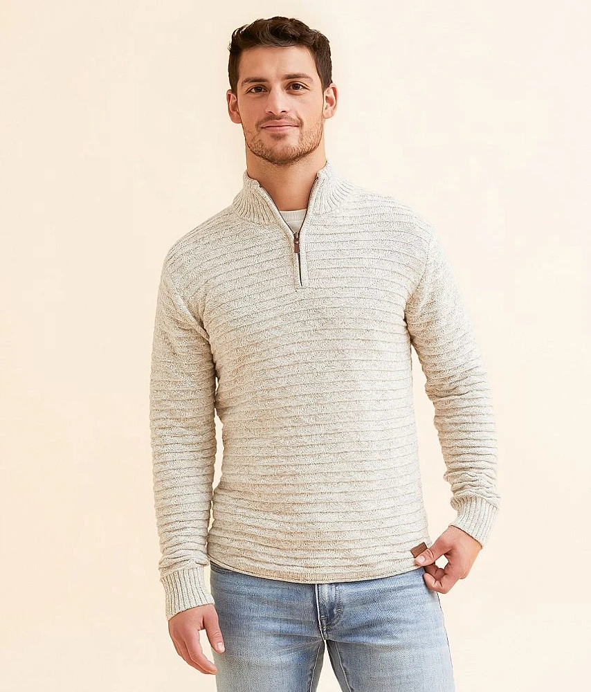 Outpost Makers Mixed Yarn Textured Sweater