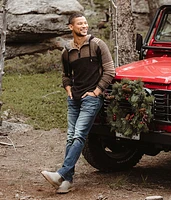 Quarter Zip Hooded Sweater