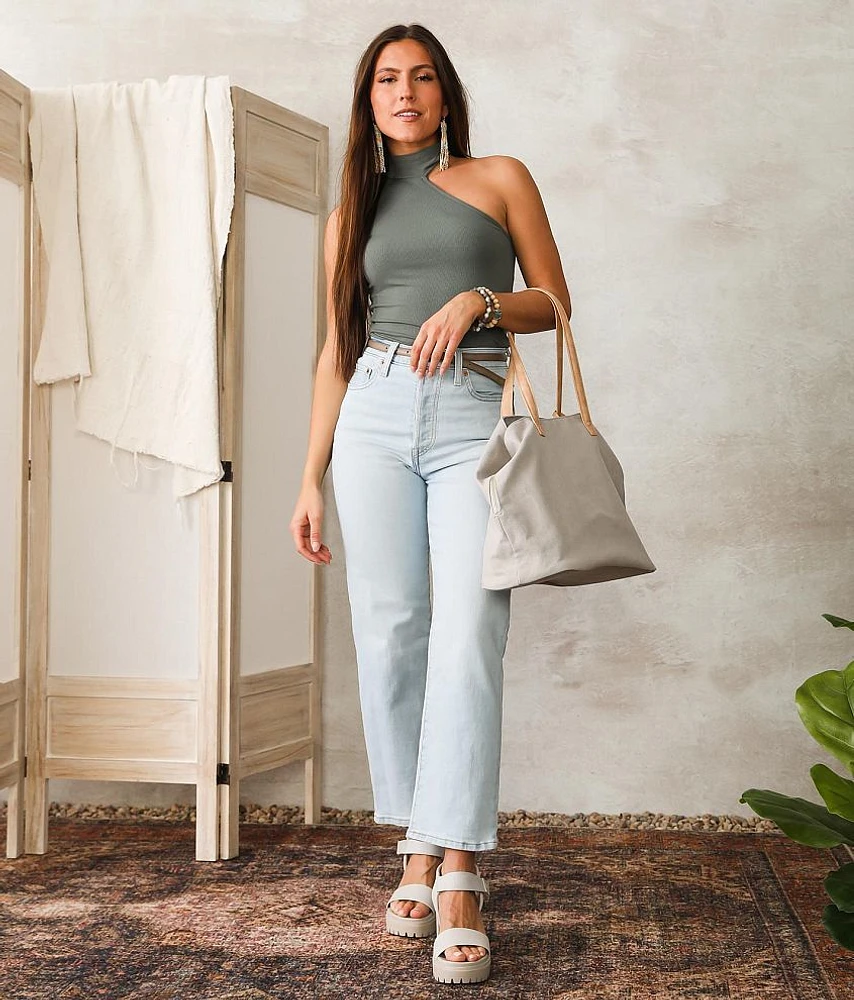 Ribcage Straight Ankle Jean
