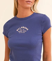 Ride The Waves Cropped Baby T-Shirt