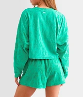 Loosen Up Cropped Pullover