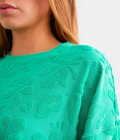 Loosen Up Cropped Pullover