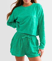 Loosen Up Cropped Pullover