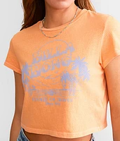 Hooked On Tropics Cropped T-Shirt