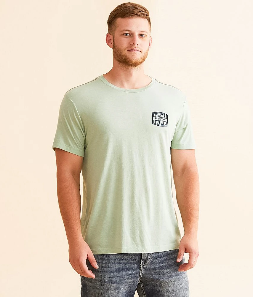 RVCA Badge Split T-Shirt