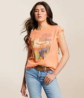 Willie Nelson Texas Oversized Band T-Shirt