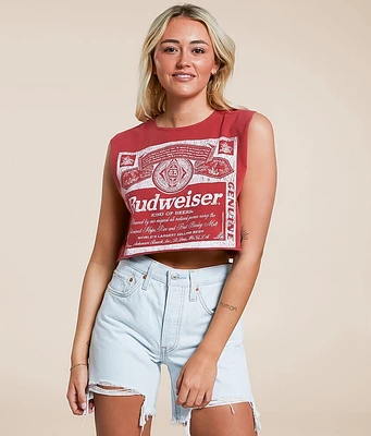 Budweiser® Cropped Tank Top