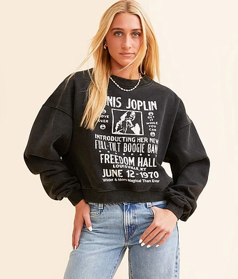 Life Clothing Janis Joplin Washed Band Pullover