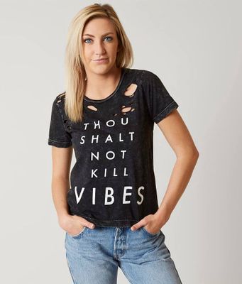 The Light Blonde Thou Shalt Not Kill Vibes T-Shirt