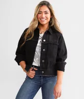 Daytrip Rhinestone Studded Denim Jacket