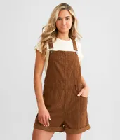 Listicle Corduroy Overall Short