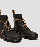 Combs Leather Combat Boot
