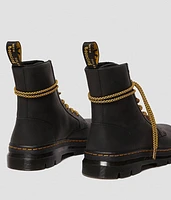 Combs Leather Combat Boot