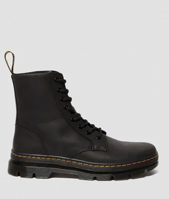 Dr. Martens Combs Leather Combat Boot