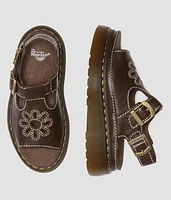 Dunnet Flower Leather Sandal