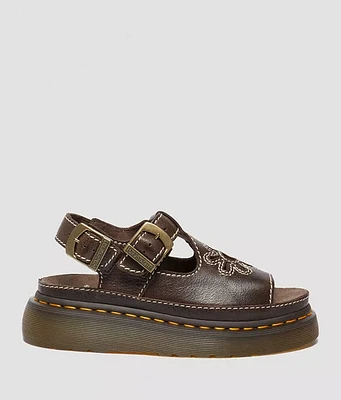 Dunnet Flower Leather Sandal