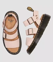 Gryphon Quad Leather Flatform Sandal