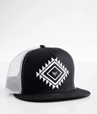 Lost Calf Rhombus Trucker Hat