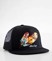 Lost Calf Tribe Flat Trucker Hat