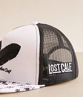 Boys - Black Feather Trucker Hat