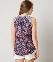 Lucky Brand Floral Top