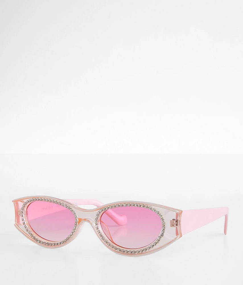 BKE Rhinestone Trend Sunglasses