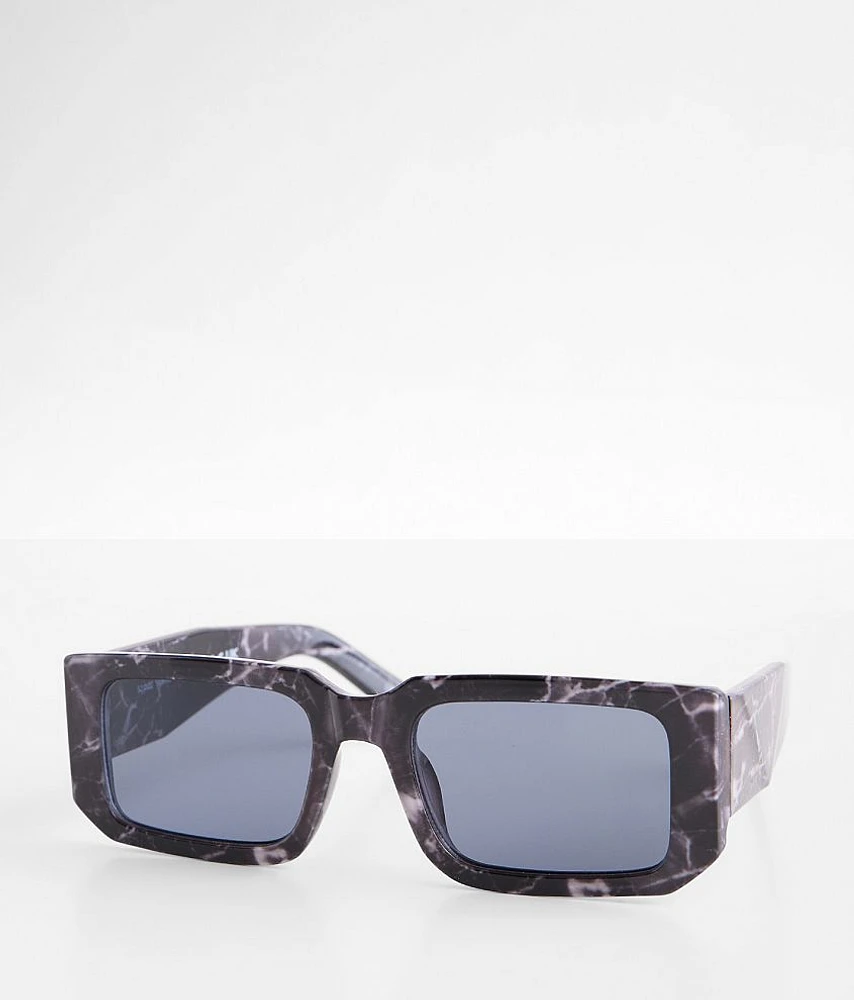 BKE Square Marbled Sunglasses