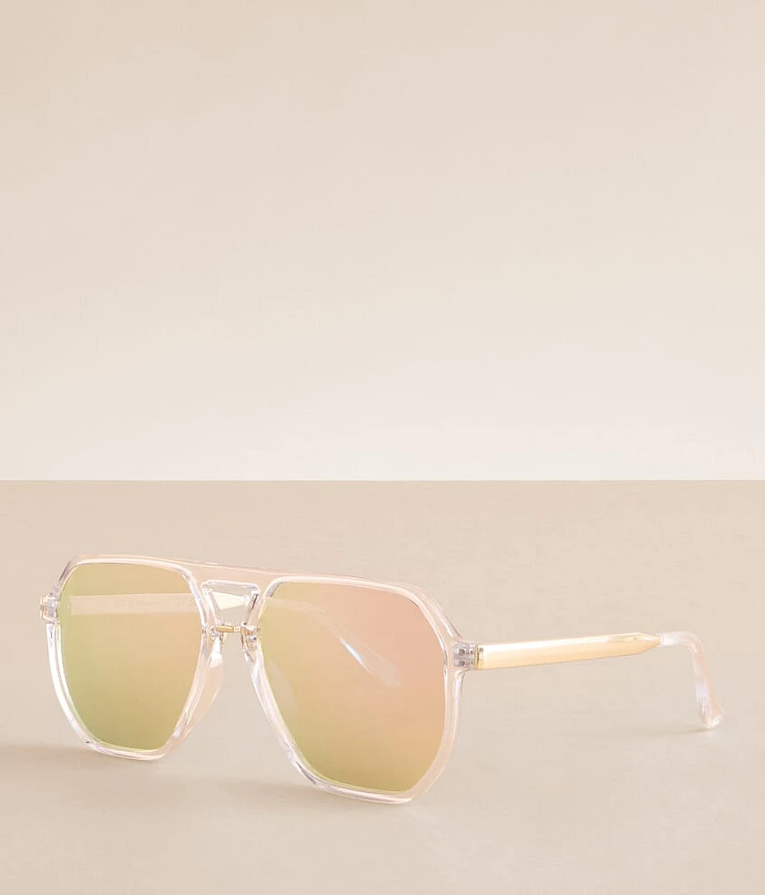 Mirror Aviator Sunglasses