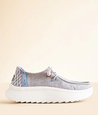 HEYDUDE Wendy Peak Chambray Shoe