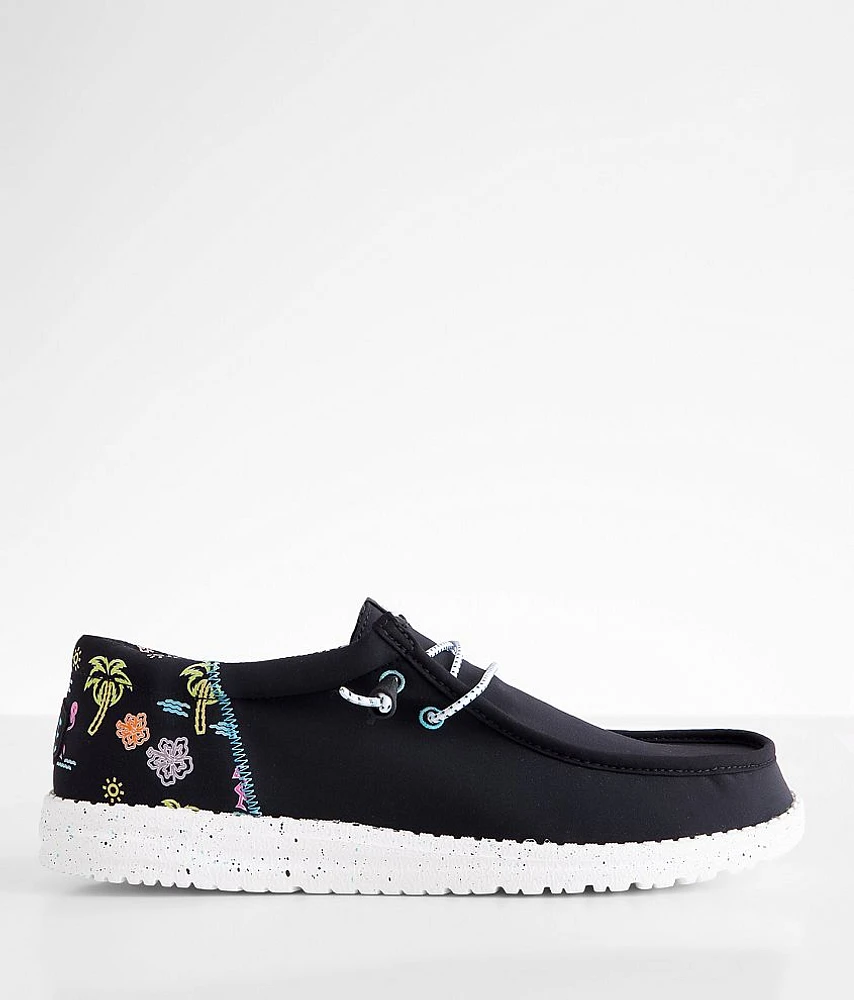 Wally Funk Neon Tropical Shoe